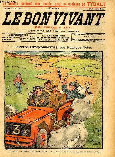 Le bon vivant n524 - Joyeux automobiliste