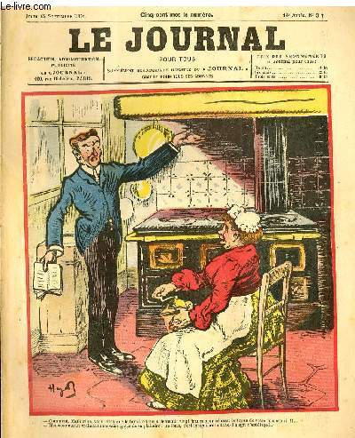 Le journal pour tous 14e anne n37 Le fumiste