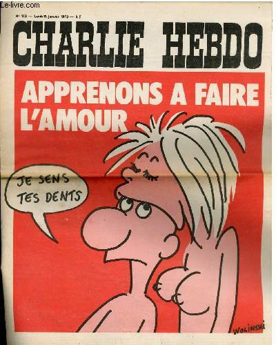 CHARLIE HEBDO N113 - APPRENONS A FAIRE L'AMOUR 