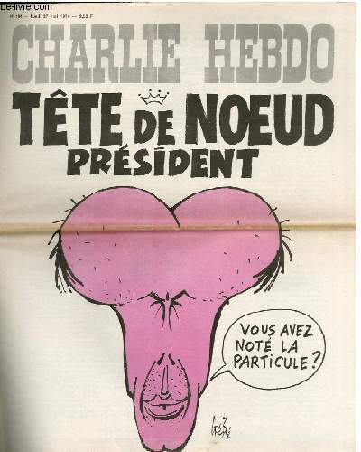 CHARLIE HEBDO N184 - TTE DE NOEUD DE PRESIDENT 