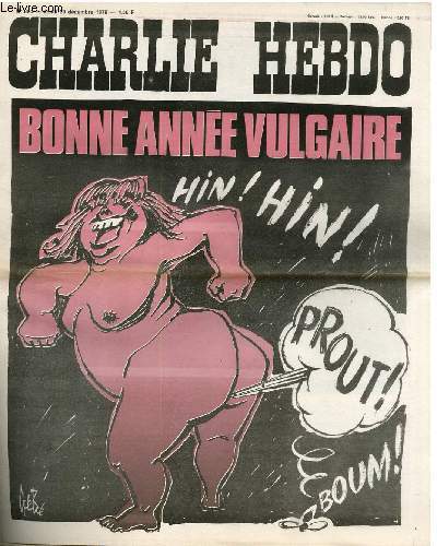 CHARLIE HEBDO N320 - BONNE ANNEE VULGAIRE