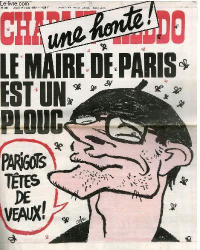 CHARLIE HEBDO N331 - UNE HONTE ! LE MAIRE DE PARIS EST UN PLOUC 