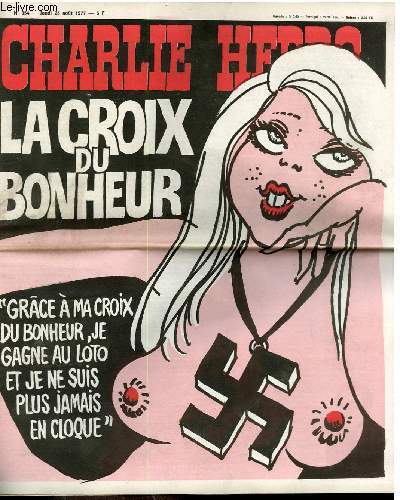 CHARLIE HEBDO N354 - LA CROIX DU BONHEUR 