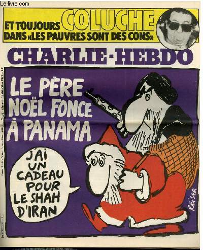 CHARLIE HEBDO N475 - LE PERE NOL FONCE A PANAMA