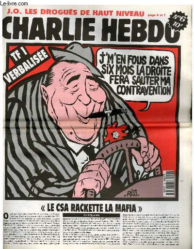 CHARLIE HEBDO N6 - TF1 VERBALISE 