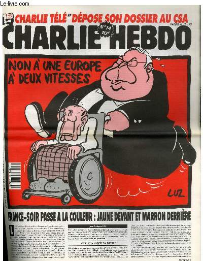 CHARLIE HEBDO N14 - NON A UNE EUROPE A DEUX VITESSE