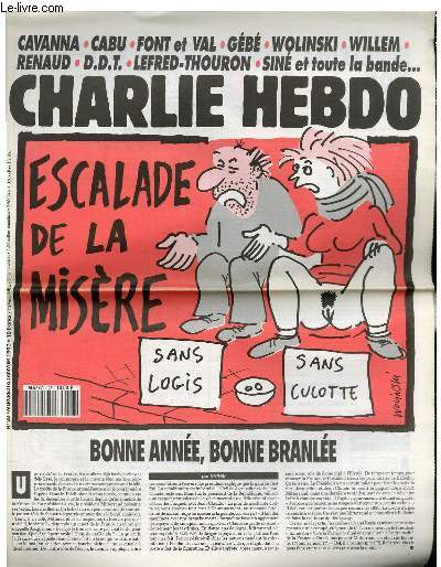 CHARLIE HEBDO N28 - ESCALADE DE LA MISERE 