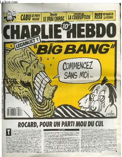 CHARLIE HEBDO N35 - LECANUET, BIGBANG !
