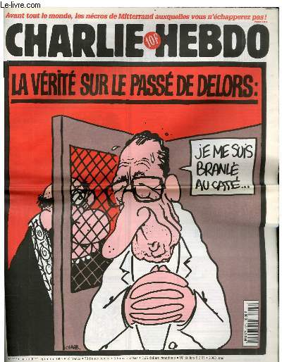 CHARLIE HEBDO N117 - LA VERITE SUR LE PASSE DE DELORS 