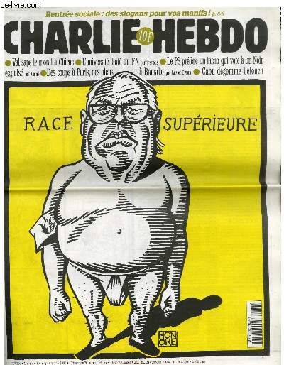 CHARLIE HEBDO N220 - RACE SUPERIEURE