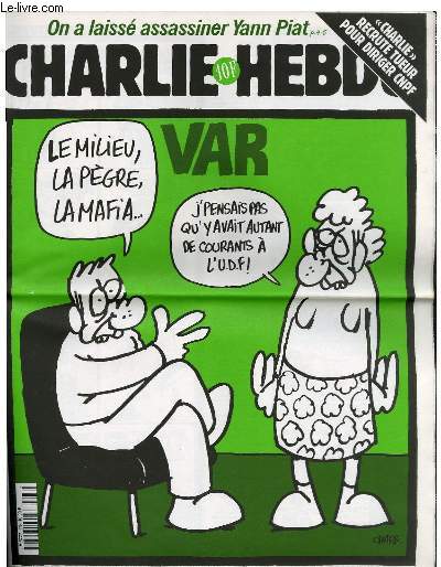 CHARLIE HEBDO N279 - VAR : 