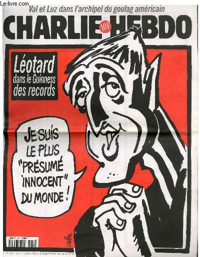CHARLIE HEBDO N321 - LEOTARD DANS LE GUINNESS DES RECORDS 