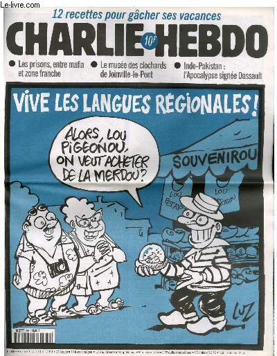CHARLIE HEBDO N368 - VIVES LES LANGUES REGIONALES