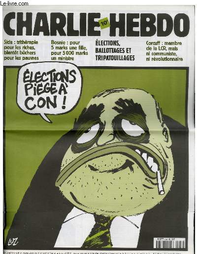 CHARLIE HEBDO N456 - ELECTIONS PIEGE A CON