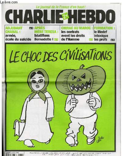 CHARLIE HEBDO N592 - LE CHOC DES CIVILISATIONS