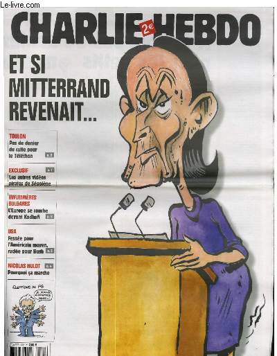 CHARLIE HEBDO N752 - ET SI MITTERAND REVENAIT ...