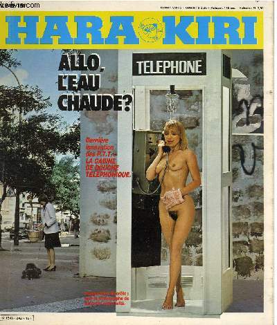 HARA-KIRI MENSUEL JOURNAL BTE ET MECHANT N242 - ALLO L'EAU CHAUDE ?