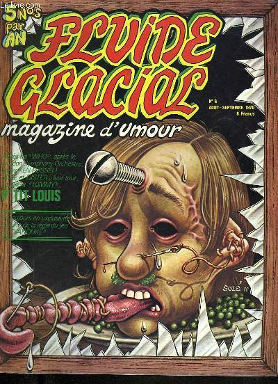 FLUIDE GLACIAL MAGAZINE D'UMOUR N6 - SUITE DU JEU VADONKE