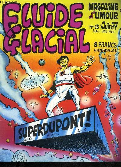 FLUIDE GLACIAL MAGAZINE D'UMOUR N13 - SUPERDUPONT !