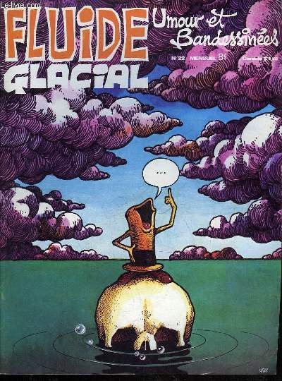 FLUIDE GLACIAL MAGAZINE UMOUR ET BANDESSINES N22