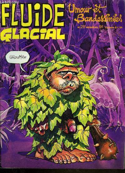 FLUIDE GLACIAL MAGAZINE UMOUR ET BANDESSINES N28