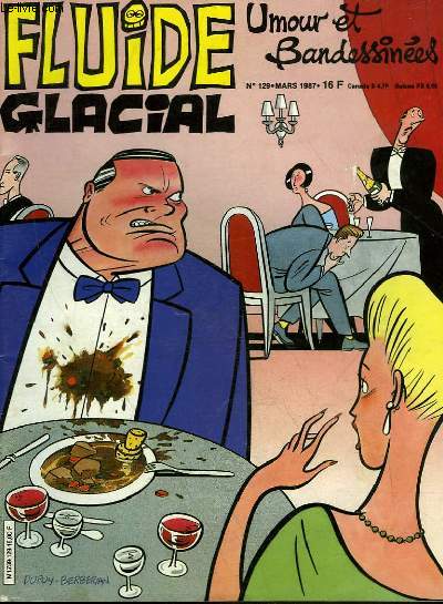 FLUIDE GLACIAL MAGAZINE UMOUR ET BANDESSINES N129