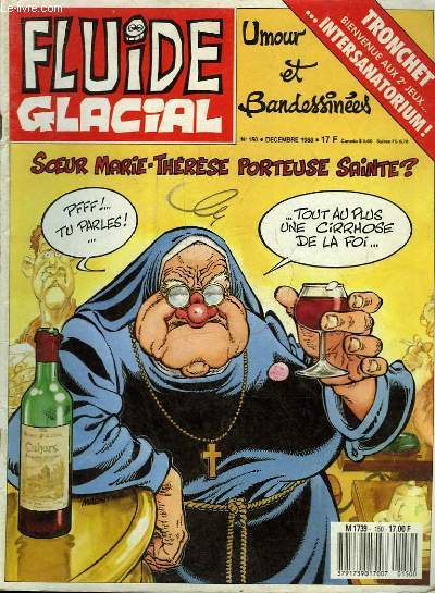 FLUIDE GLACIAL MAGAZINE UMOUR ET BANDESSINES N150 - SOEUR MARIE THERESE PORTEUSE SAINTE ?