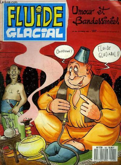 FLUIDE GLACIAL MAGAZINE UMOUR ET BANDESSINES N160