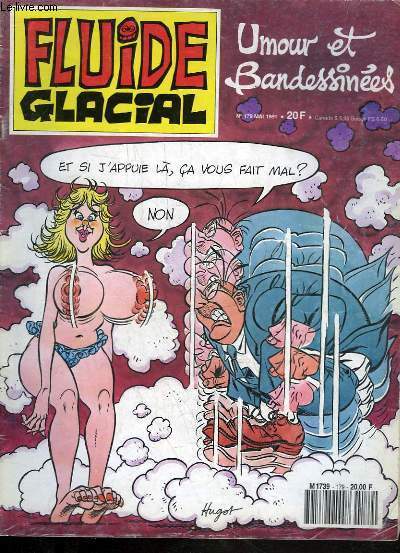 FLUIDE GLACIAL MAGAZINE UMOUR ET BANDESSINES N179