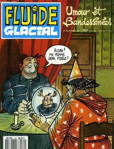 FLUIDE GLACIAL MAGAZINE UMOUR ET BANDESSINES N184