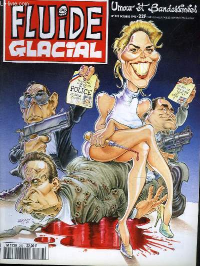 FLUIDE GLACIAL MAGAZINE UMOUR ET BANDESSINES N232