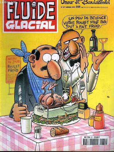 FLUIDE GLACIAL MAGAZINE UMOUR ET BANDESSINES N271