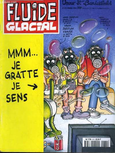 FLUIDE GLACIAL MAGAZINE UMOUR ET BANDESSINES N272