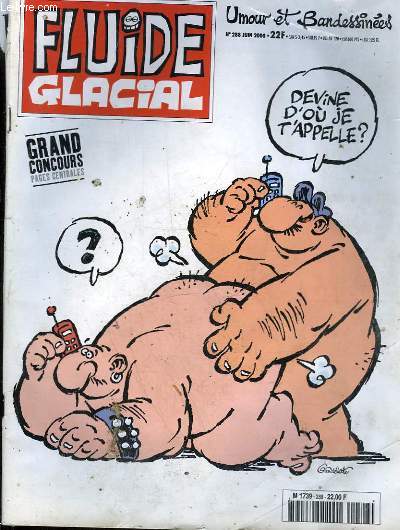 FLUIDE GLACIAL MAGAZINE UMOUR ET BANDESSINES N288