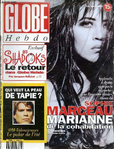 GLOBE HEBDO N23 - Sophie Marceau, Marianne de la cohabition