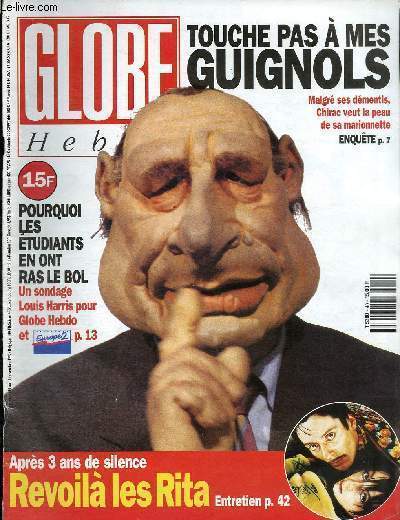 GLOBE HEBDO N40 - Touche pas  mes Guignols