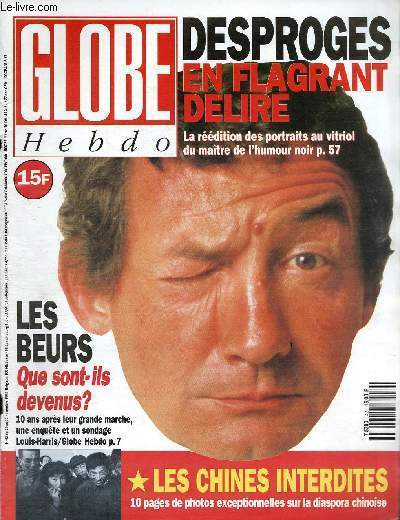 GLOBE HEBDO N42 - Desproges en flagrant dlire.