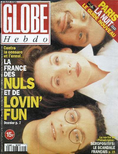 GLOBE HEBDO N57 - La France des Nuls et de Lovin'Fun