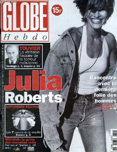 GLOBE HEBDO N58 - Julia Roberts