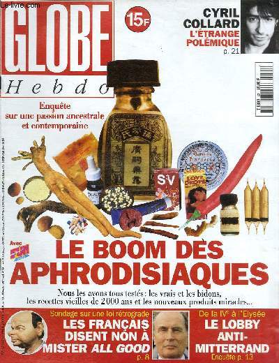GLOBE HEBDO N63 - Le Boom des aphrodisiaques