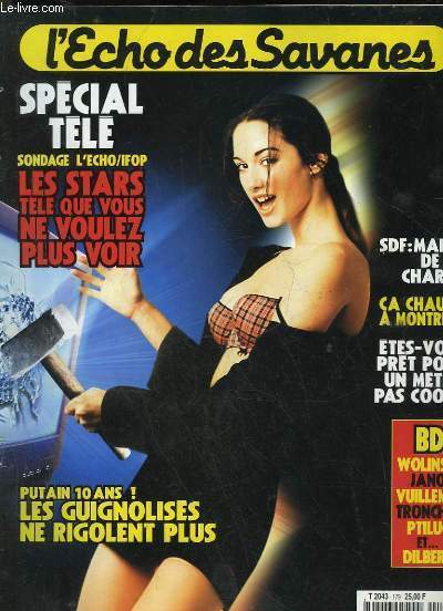 L'ECHO DES SAVANES N179 - NOUVELLE SERIE