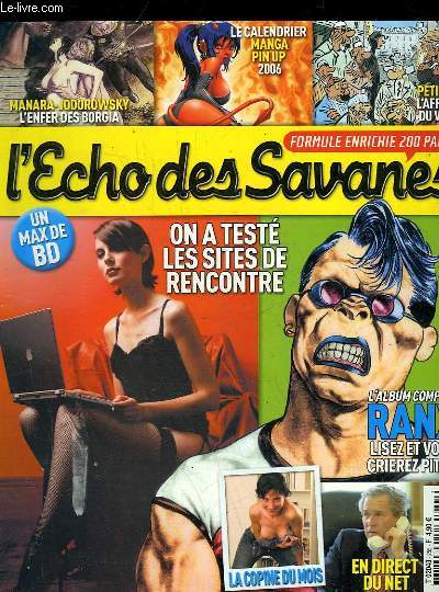 L'ECHO DES SAVANES N255 - NOUVELLE SERIE