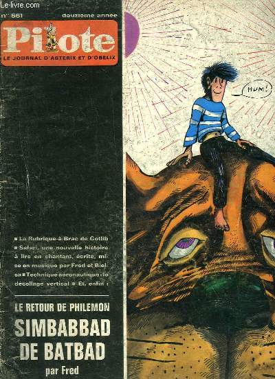 PILOTE N 561 - LE RETOUR DE PHILEMON SIMBABBAD DE BATBAD