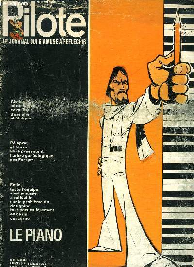 PILOTE N 573 - LE PIANO - LE JOURNAL QUI S'AMUSE A REFLECHIR