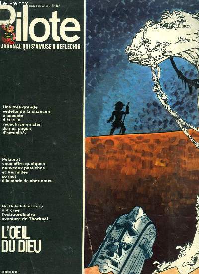 PILOTE N587 - L'OEIL DU DIEU - LE JOURNAL QUI S'AMUSE A REFLECHIR