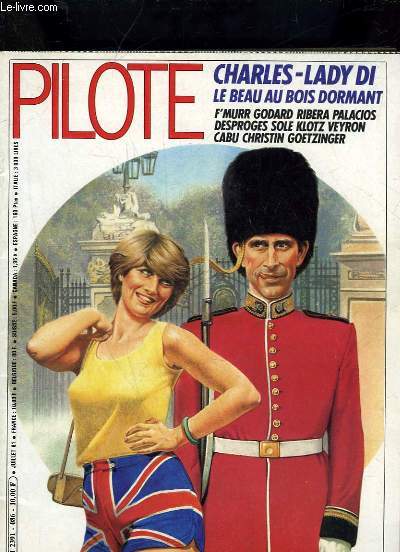 PILOTE MENSUEL N 86 - CHARLES-LADY DI : LE BEAU AU BOIS DORMANT
