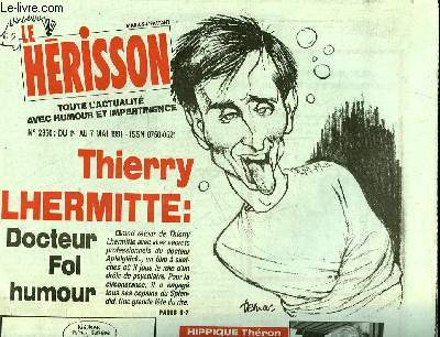 MARIUS L'EPATANT HERISSON N2350 - THIERRY LHERMITE : DOCTEUR FOL HUMOUR