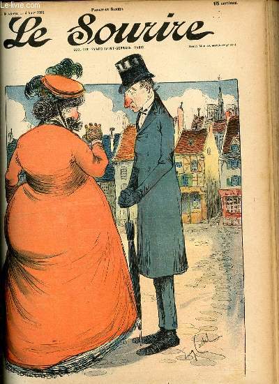LE SOURIRE N353 - HUITIEME ANNEE. VOUS AVEZ PERDU MADAME TRINGLE.