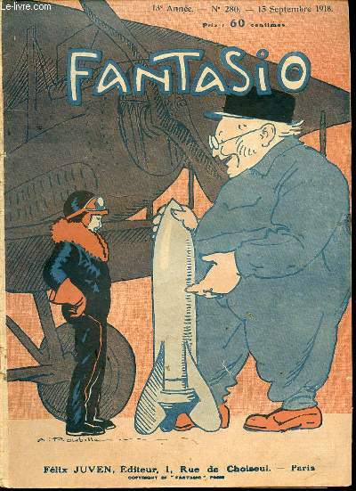 FANTASIO N280 - MAGAZINE GAI : TREIZIEME ANNEE.