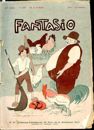 FANTASIO N557 - MAGAZINE GAI : VINGT-QUATRIEME ANNEE.